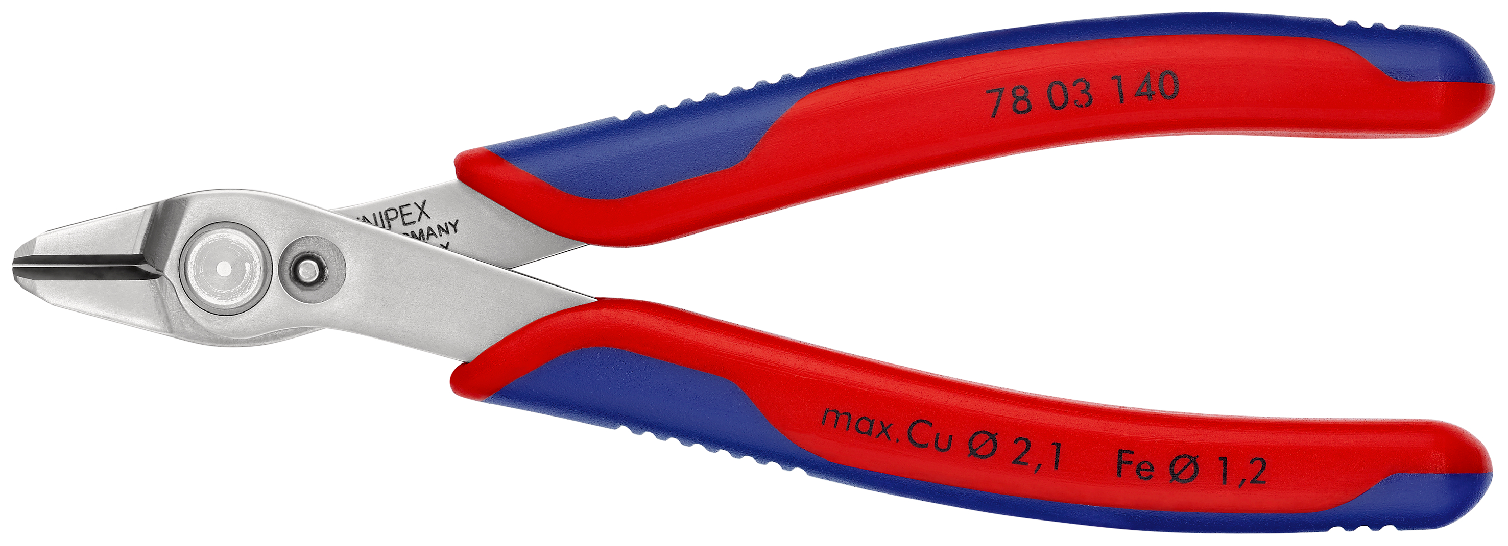 KNIPEX Electronic Super Knips® XL mit Mehrkomponenten-Hüllen 140 mm