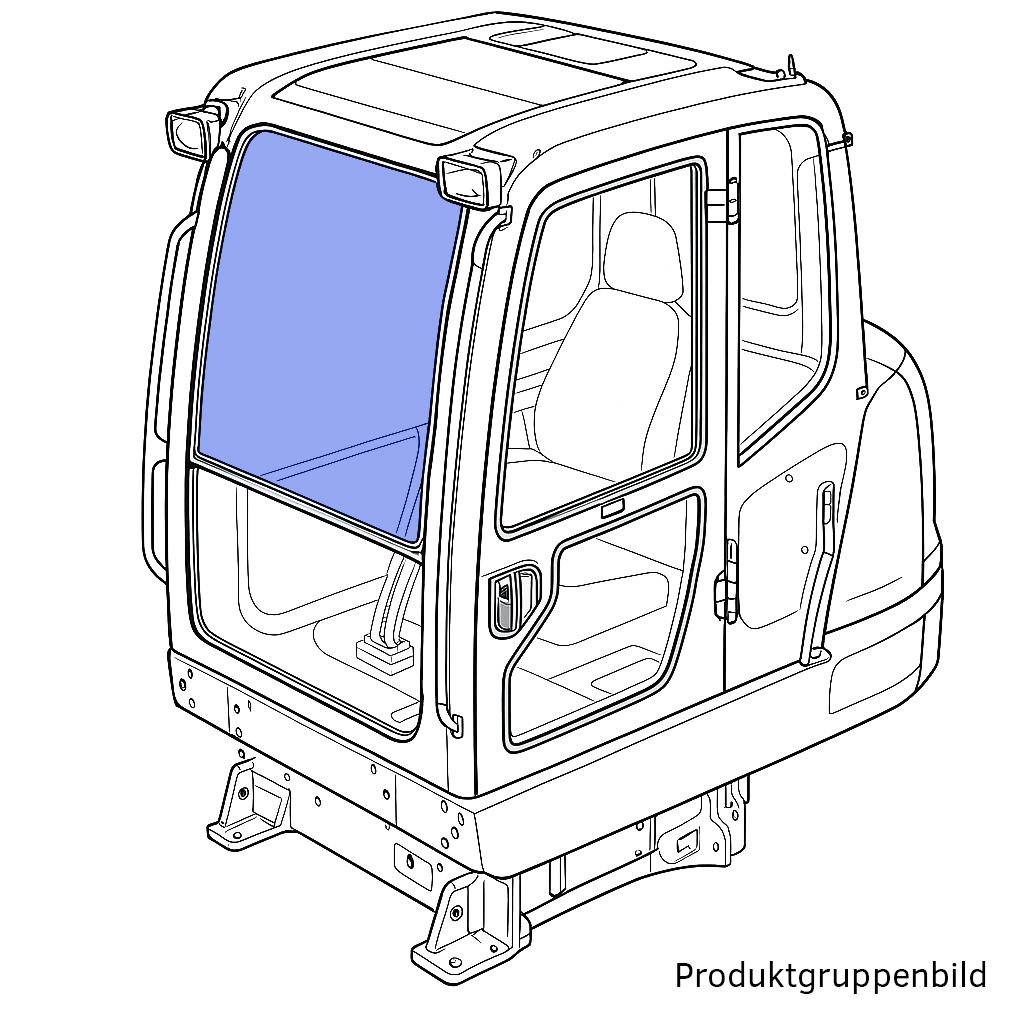 Frontscheibe oben für Kubota Frontscheibe oben für Kubota