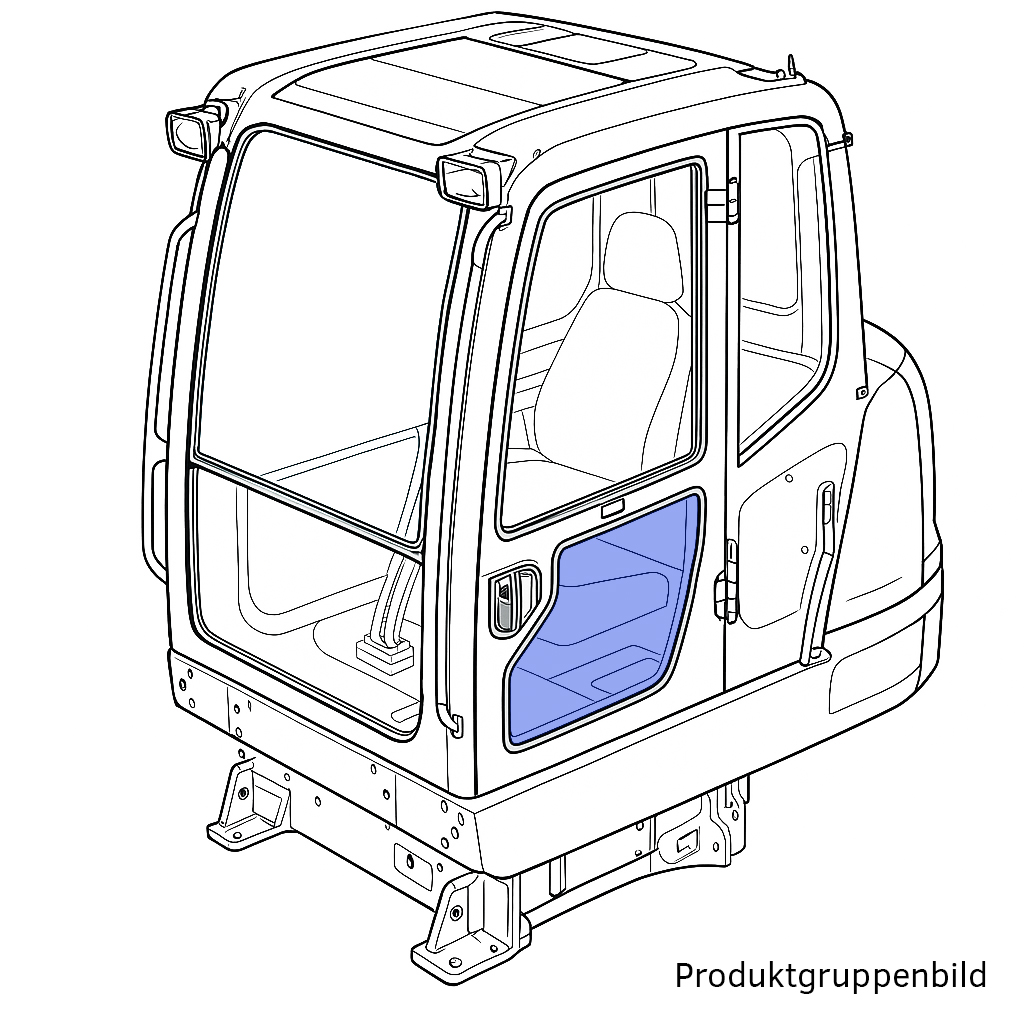 Türscheibe unten für Kubota Türscheibe unten für Kubota