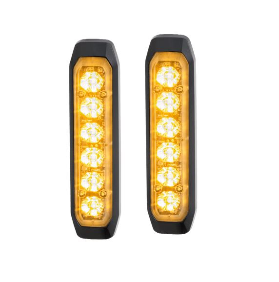 Hella Warnleuchte BST-V-Slim warning light 6 LED Tag- / Nachtmodus