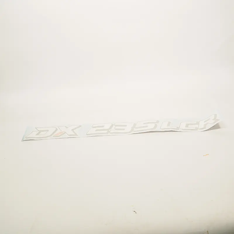 Doosan Decal, Machine Name