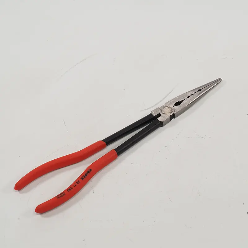 KNIPEX Montierzange mit Querprofilen mit Kunststoff überzogen schwarz atramentiert 280 mm
