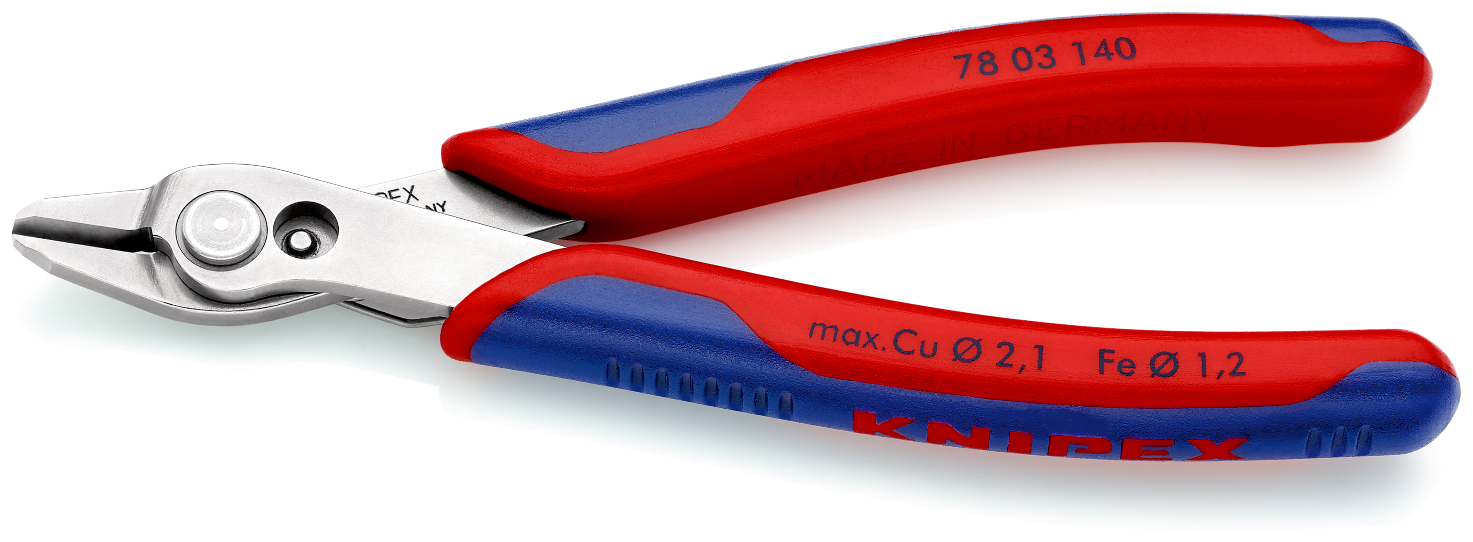 KNIPEX Electronic Super Knips® XL mit Mehrkomponenten-Hüllen 140 mm