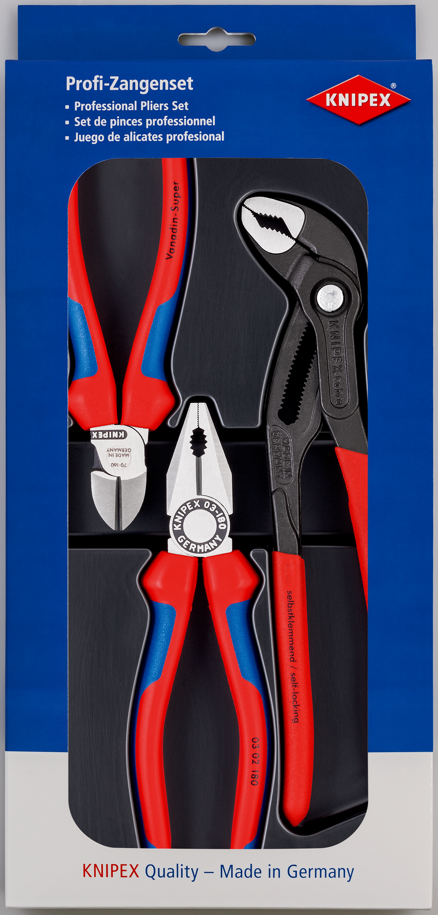 KNIPEX Bestseller-Paket  (SB-Karte/Blister)