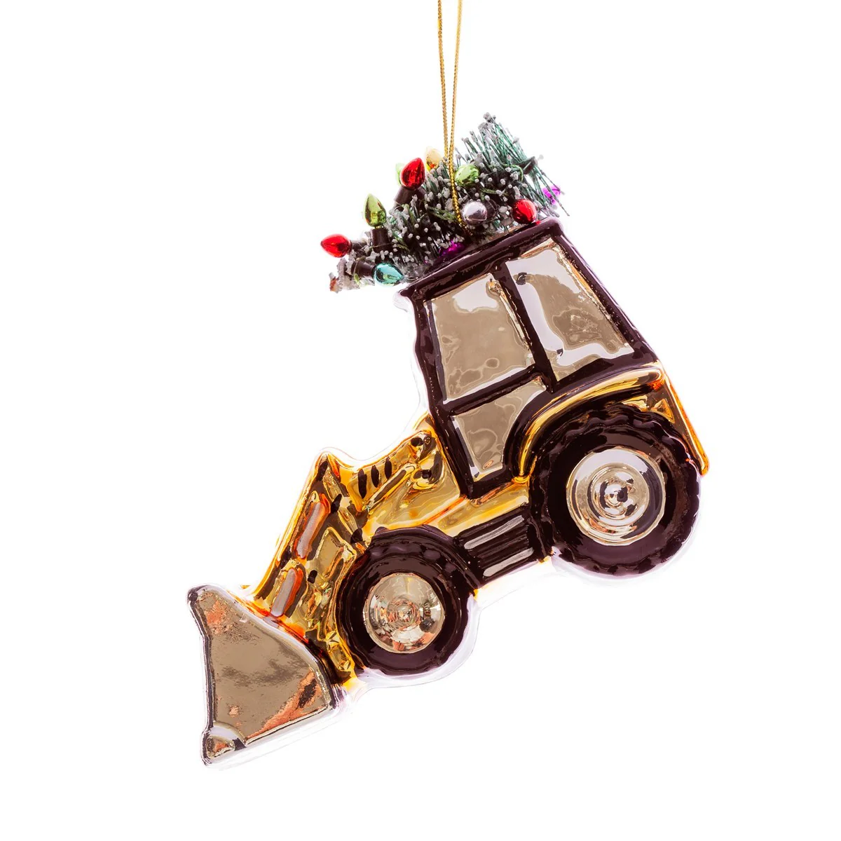 Christbaumschmuck Glas Radlader Christbaumschmuck Glas Radlader