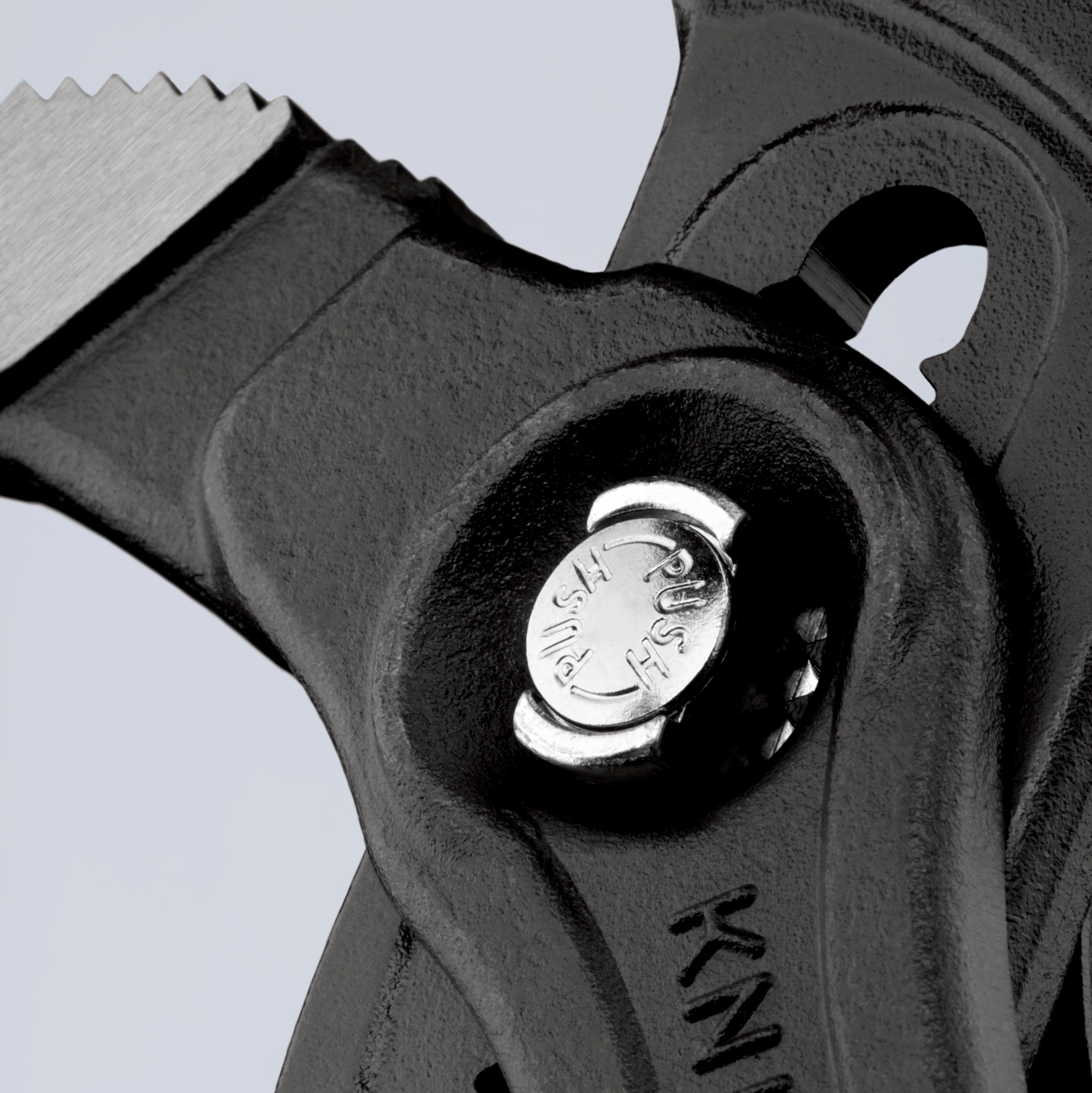 KNIPEX Cobra® XL Rohr- und Wasserpumpenzange mit Kunststoff überzogen grau atramentiert 400 mm