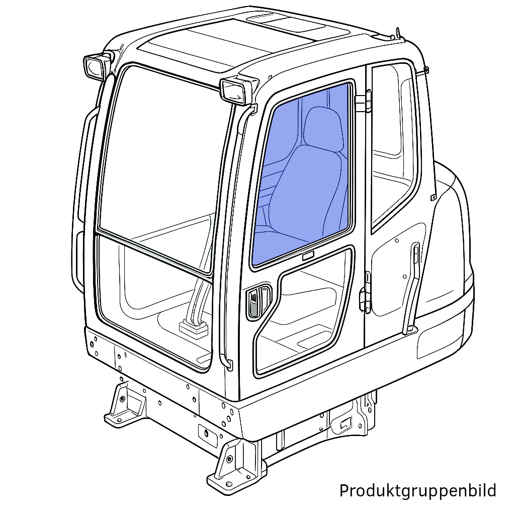 Türscheibe oben für Kubota Türscheibe oben für Kubota